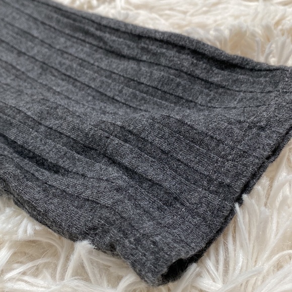 Apt. 9 Ribbed SS Top 💗 Gray - Picture 10 of 12